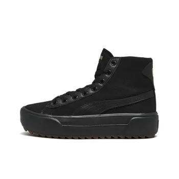 PUMA Finish Line Abrasion Resistant High Top Skateboard Shoes Women's Black