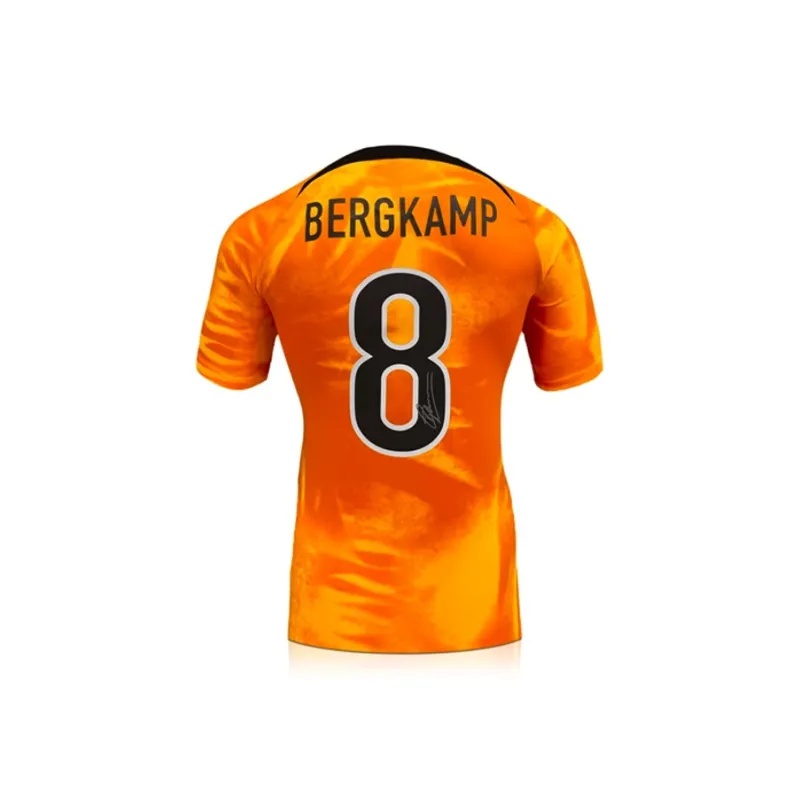 Three For Dutch National Team Signature Jersey Exquisite Mounting, Outer Frame Approx. 65x85cm-3