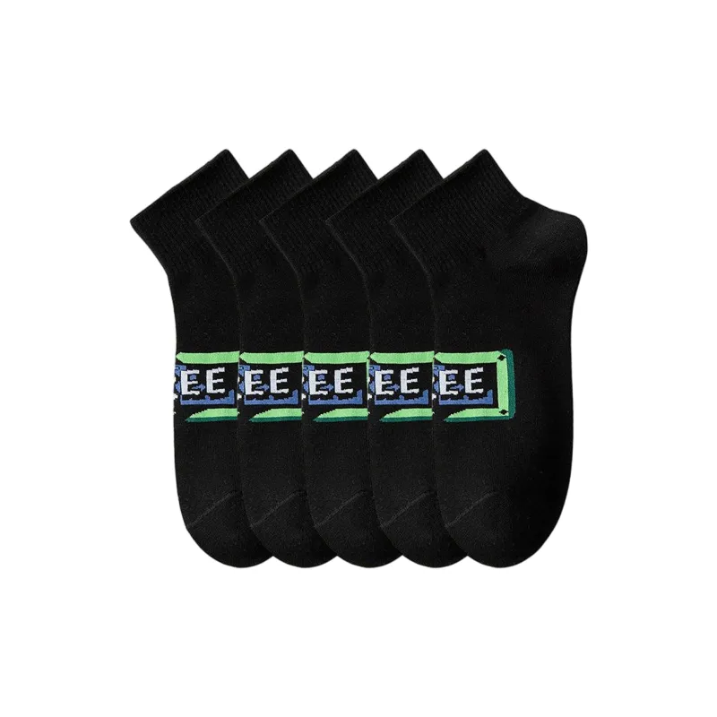 TLXT Ankle Socks Men's Sports Casual, Soft Comfortable And Breathable Anti Microbial-7