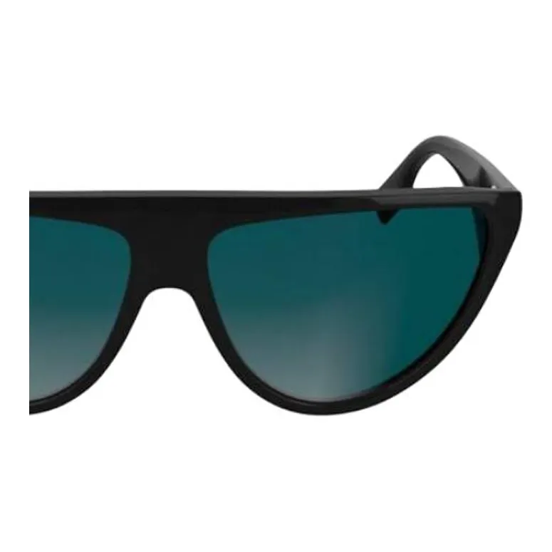 KARL LAGERFELD Plastic Irregular Shape Sunglasses Women's Black-2