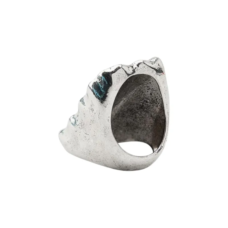 ZARA Metal Rings Women's Yellow-2