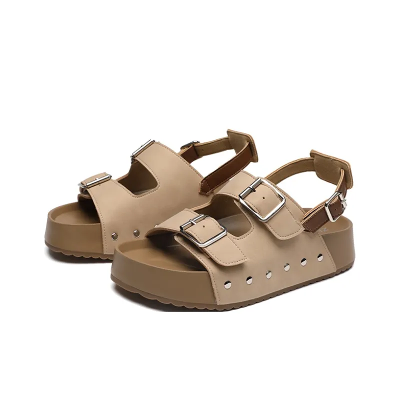 ZHR Birkenstock Style Mops One Strap Sandals 3cm Women's-6