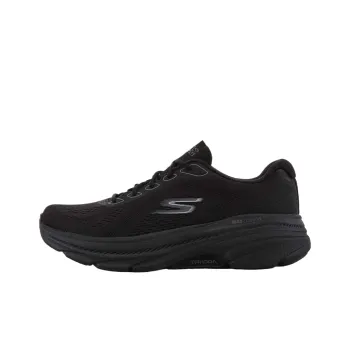 Skechers MAX CUSHIONINGARCHFIT 2.0 Cushioning Abrasion Resistant Breathable Low Top Casual Shoes Women's Black
