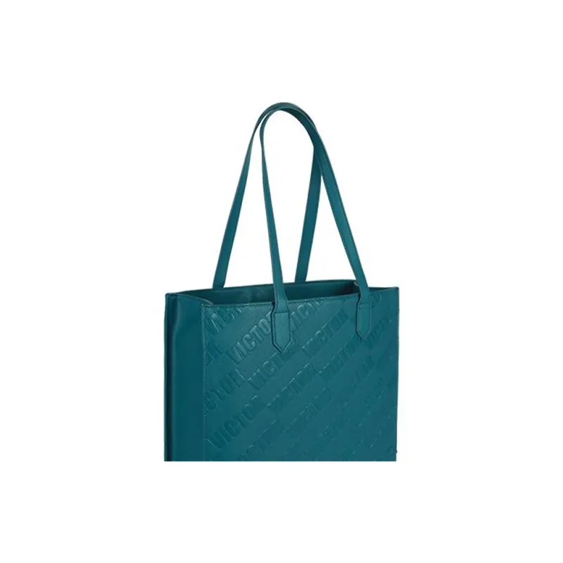 VICTOR PU With Synthetic Leather Tote Bag, Shopping Bag, Handbag, Shoulder Bag Regular Unisex Peacock Green-3