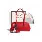 Red + brand goodie bag