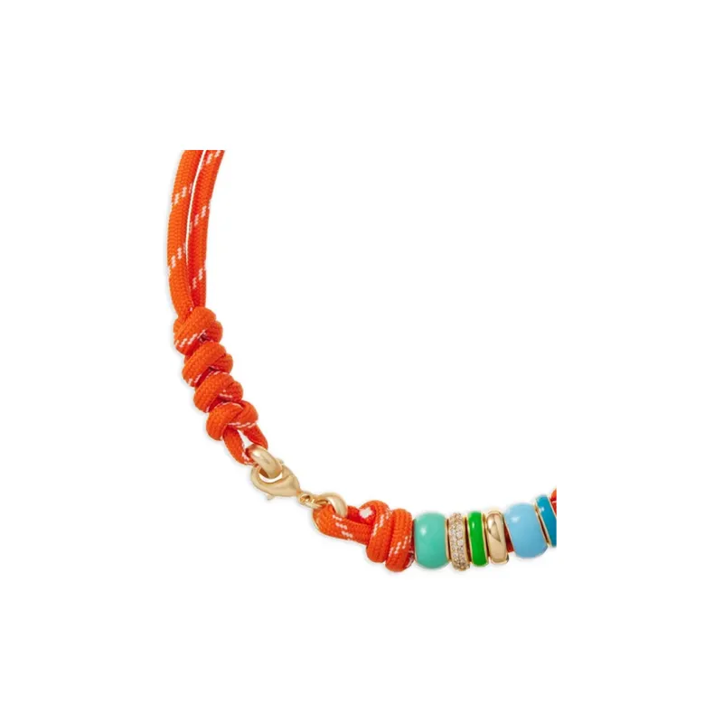 Roxanne Assoulin Gold Plated Necklaces Women's Orange-2