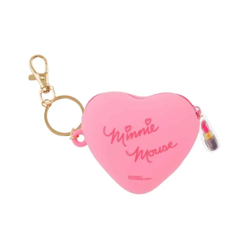 Disney Silicone Rubber Coin Purse Women's Pink-1