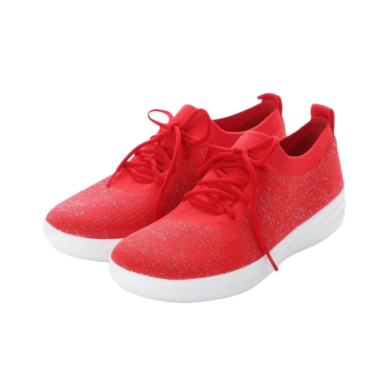 FITFLOP Abrasion Resistant Low Top Casual Shoes Women's Red-1