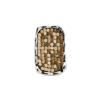 ZARA Metal Rings Women's Yellow