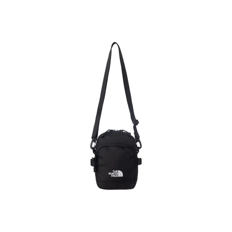 THE NORTH FACE Minimalist Style Shoulder Bag, Crossbody Bag Small Size Unisex Black-0