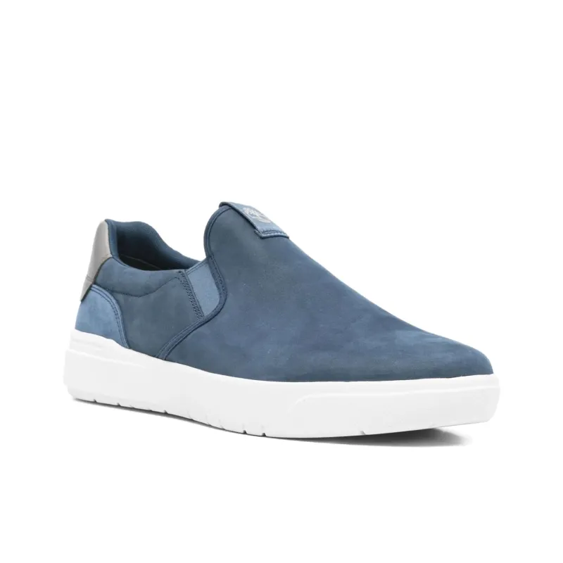 Timberland Seneca Bay Abrasion Resistant Low Top Skateboard Shoes Men's Blue-2