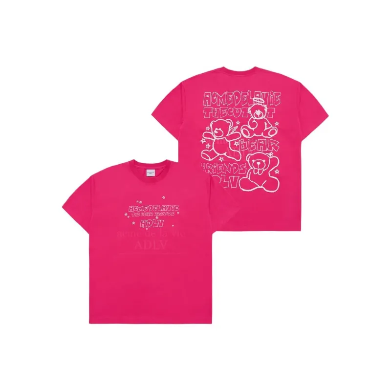 Acme De La Vie/ADLV T Shirt Unisex Pink-2