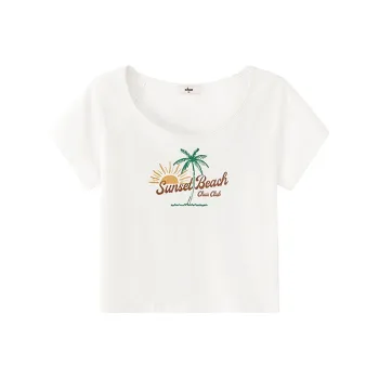 CHUU Set in Sleeve T Shirt Women's