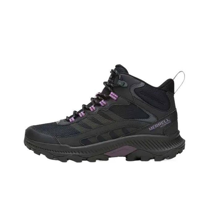 MERRELL Speed Strike 2 High Top Outdoor Shoes Women's Black Purple-0