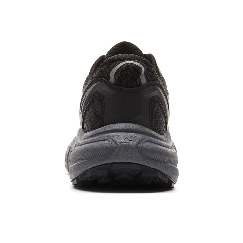 PEAK Cushioning, Slip Resistant, Rebound Low Top Running Shoes Men's Black Magnet Gray-4