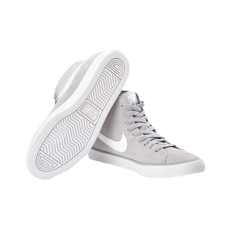 Nike Primo Court Mid Suede Wolf Grey Women's-3