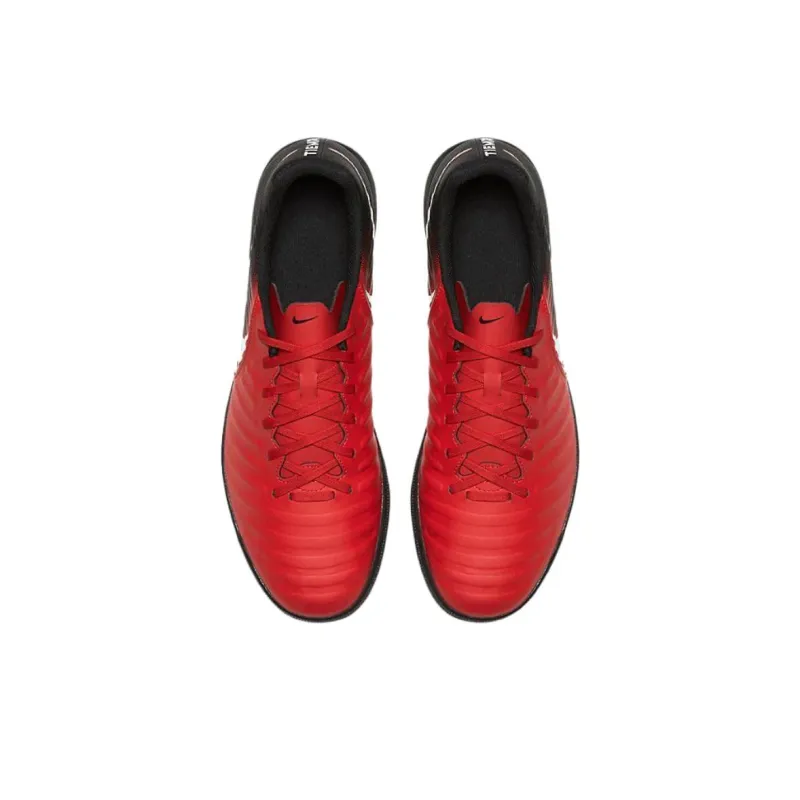 Nike TiempoX Rio 4 Abrasion Resistant Soccer Shoes Men's Red-3