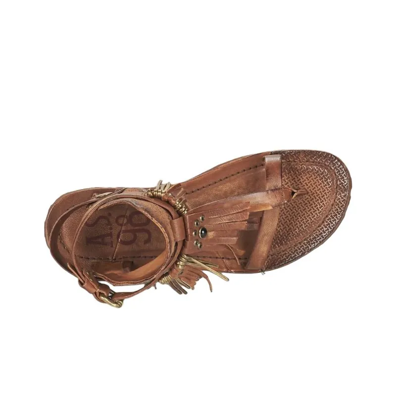 AirStep RAMOS One Strap Sandals Women's Brown-3