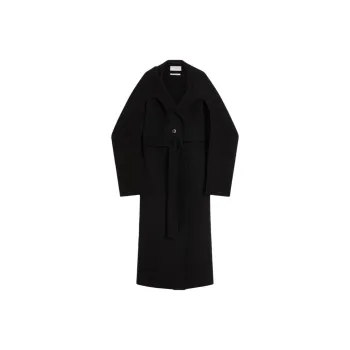 SportMax Coats Women's Black