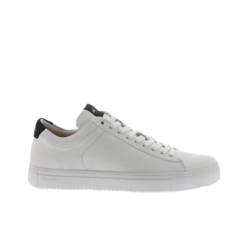 BLACKSTONE Roger Low Top Skateboard Shoes Men's White-1