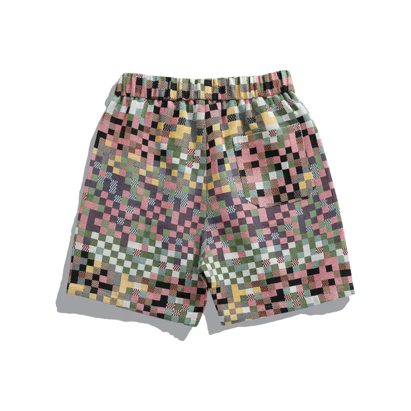 GSUE Casual Shorts Unisex Champagne Apricot-7