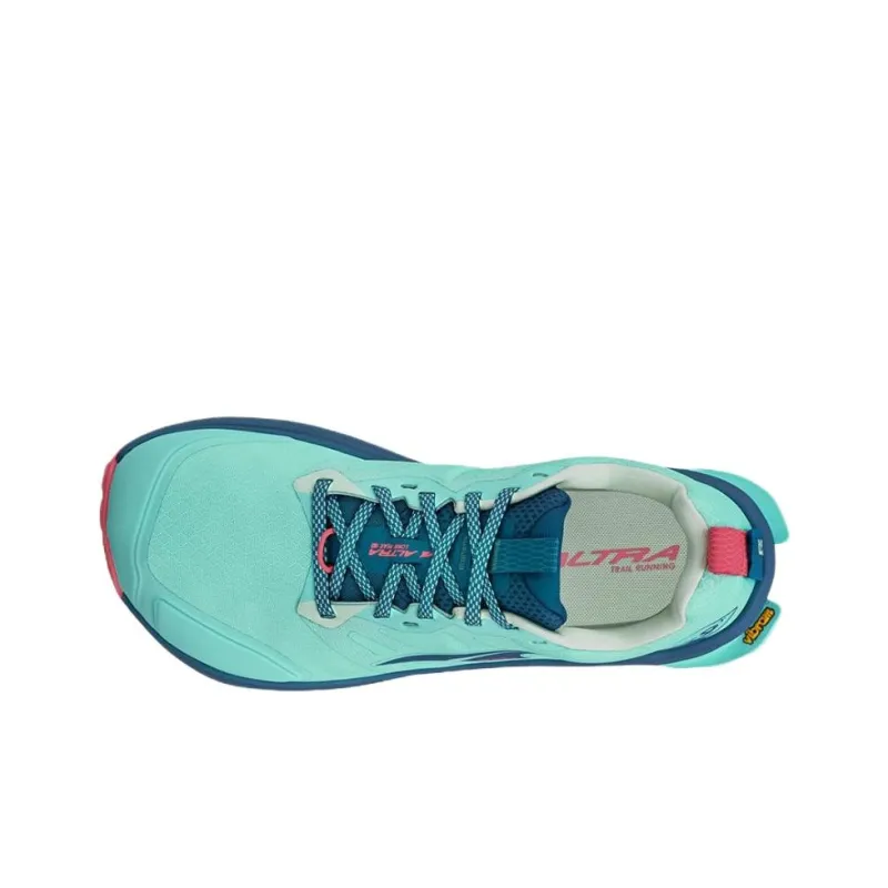 Altra Lone Peak 9 Cushioning, Wear Resistant Low Top Running Shoes Women's Blue Green-2