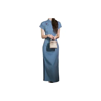 EFCR Cheongsams Women's Blue