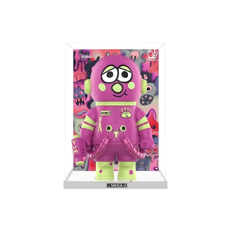KGBOX Compatibility POPMART Molly Jon Bergman DUMPS400% Model Accessories-8