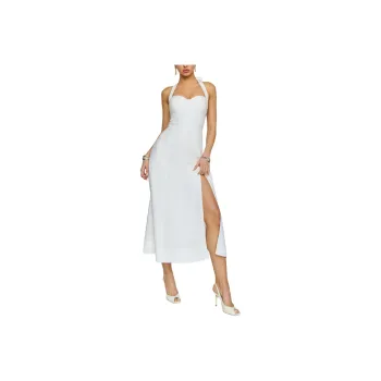 REFORMATION Petites Tala Linen Dress Sleeveless Dress Women's