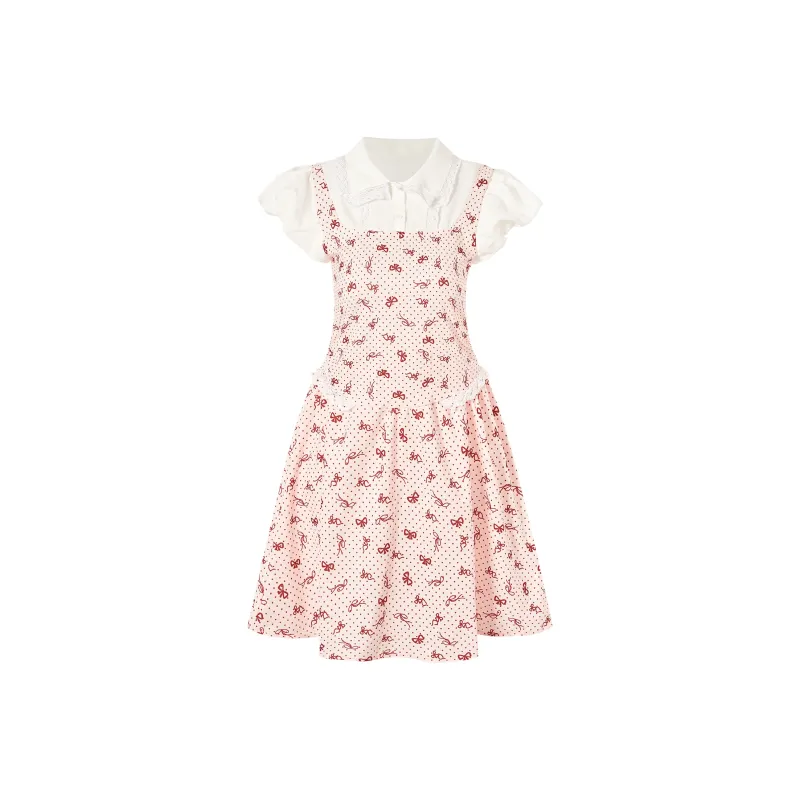 7 SEVFUN Short Sleeved Dress Women's-0