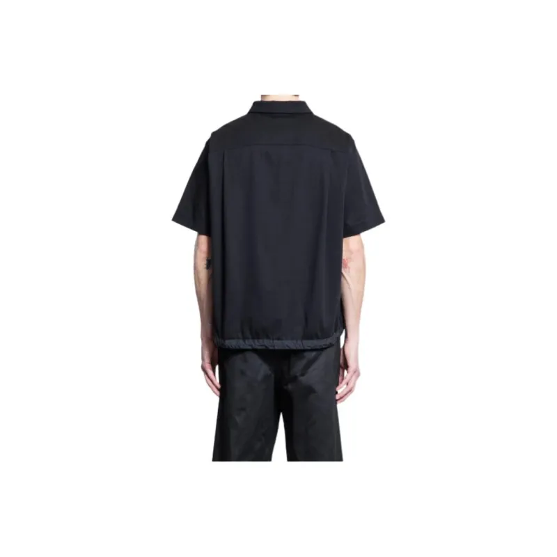 Sacai Jersey Polo Shirt-4