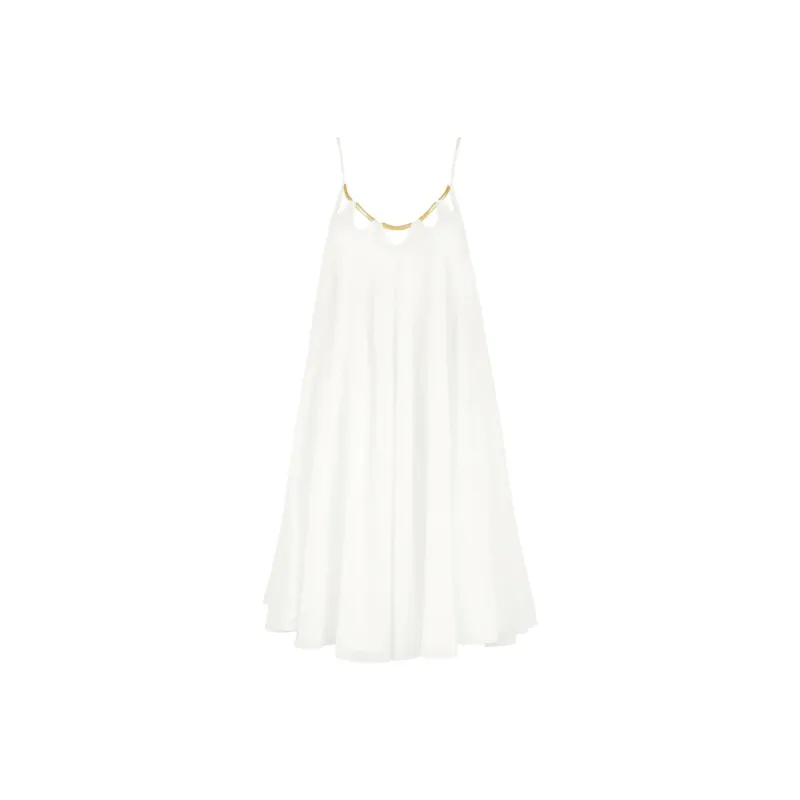 PRONOUNCE Slip Dresses Women's White-0