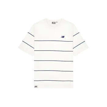 New Balance T Shirts Men Ecru