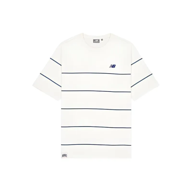 New Balance T Shirts Men Ecru-0