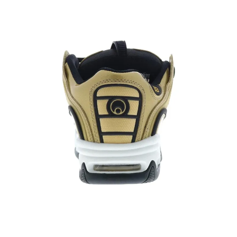 OSIRIS D3 Abrasion Resistant Low Top Skateboard Shoes Men's Gold-4