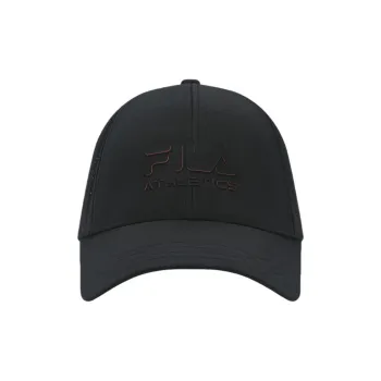 FILA Athletics Polyester Baseball Caps Men's Jet Black