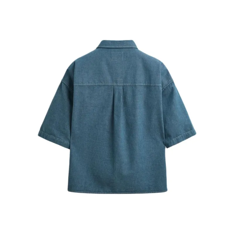 ZARA Shirts Men Blue/Green-1