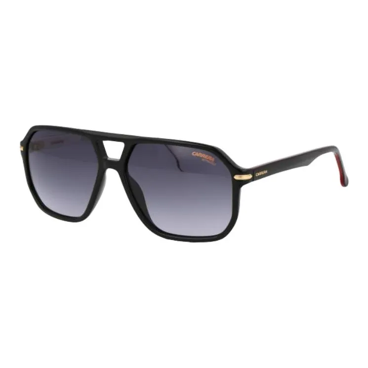 CARRERA Polyamide Square Sunglasses Men's Black-1