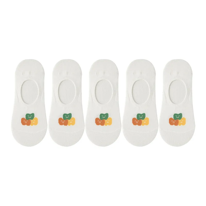 TLXT No Show Socks Women's Home Floor Socks, Comfortable And Skin Friendly, Breathable-5