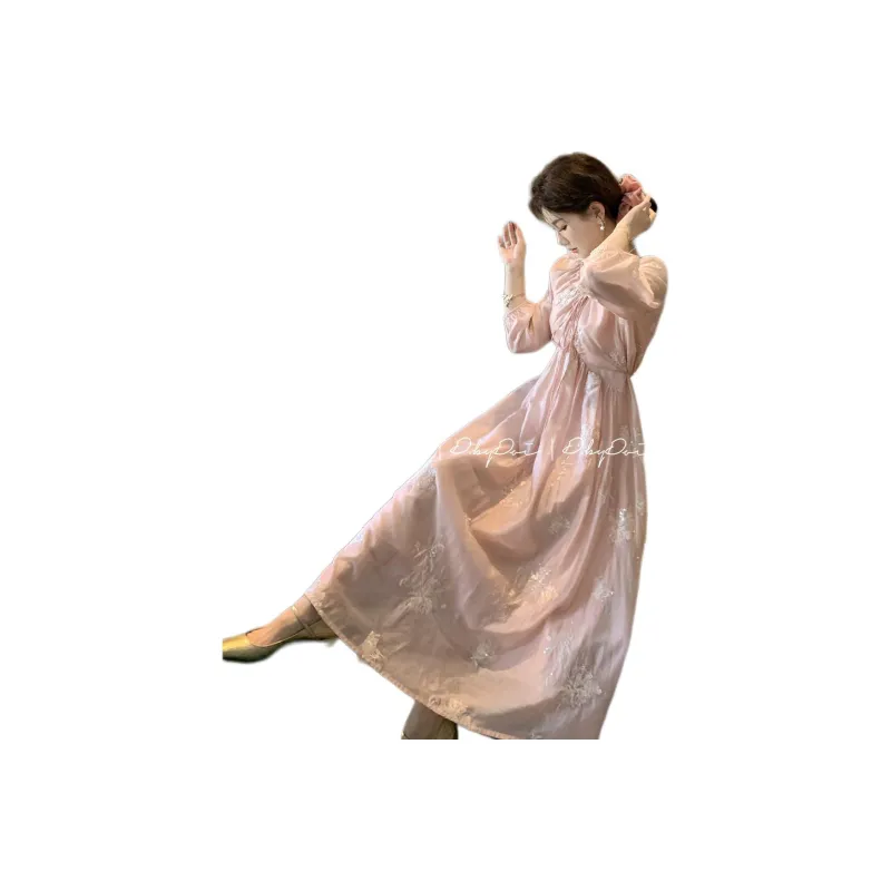 Dior Beauty Long Sleeved Dress Women's-5