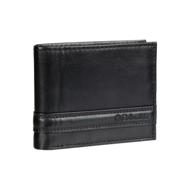 Columbia Solid Color Wallet Men's Black-1