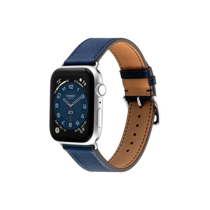IStrap Apple Compatibility Watch Band Cowhide Leather Material-11