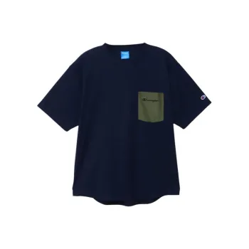 Champion T Shirt Men's Dark Marine Blue