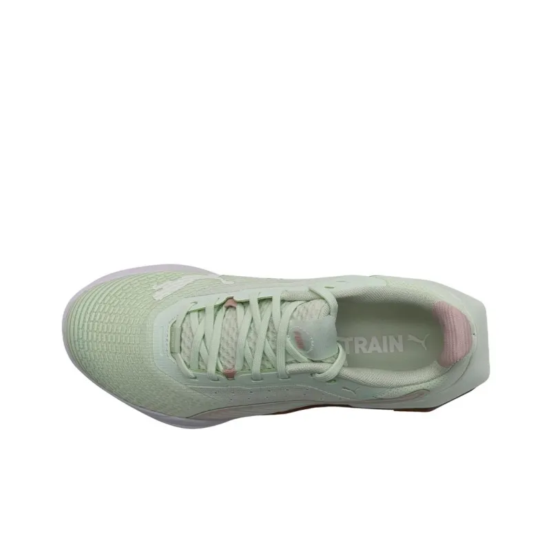 PUMA Abrasion Resistant Low Top Training Shoes Women's Green Brown-2