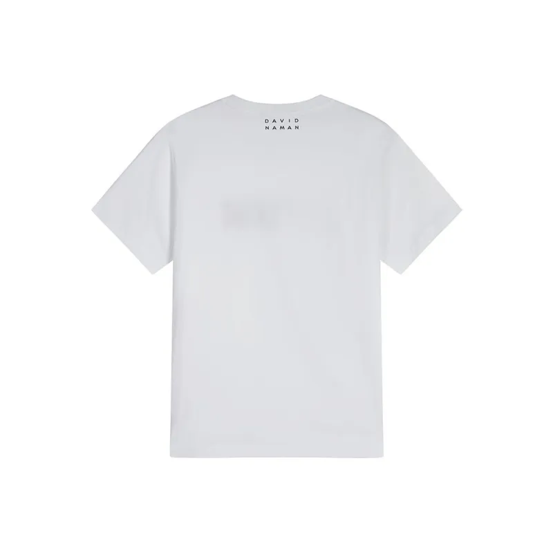 DAVID NAMAN SS24 T Shirt Men's White-1