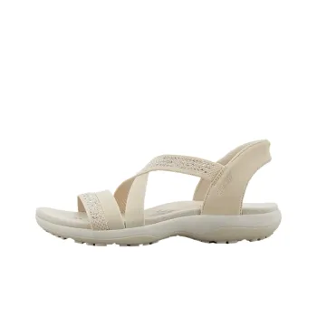 Skechers Reggae Slim One Strap Sandals Women's Beige