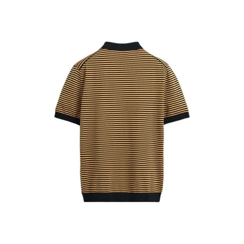 ZARA Polo Shirts Men Orange-1