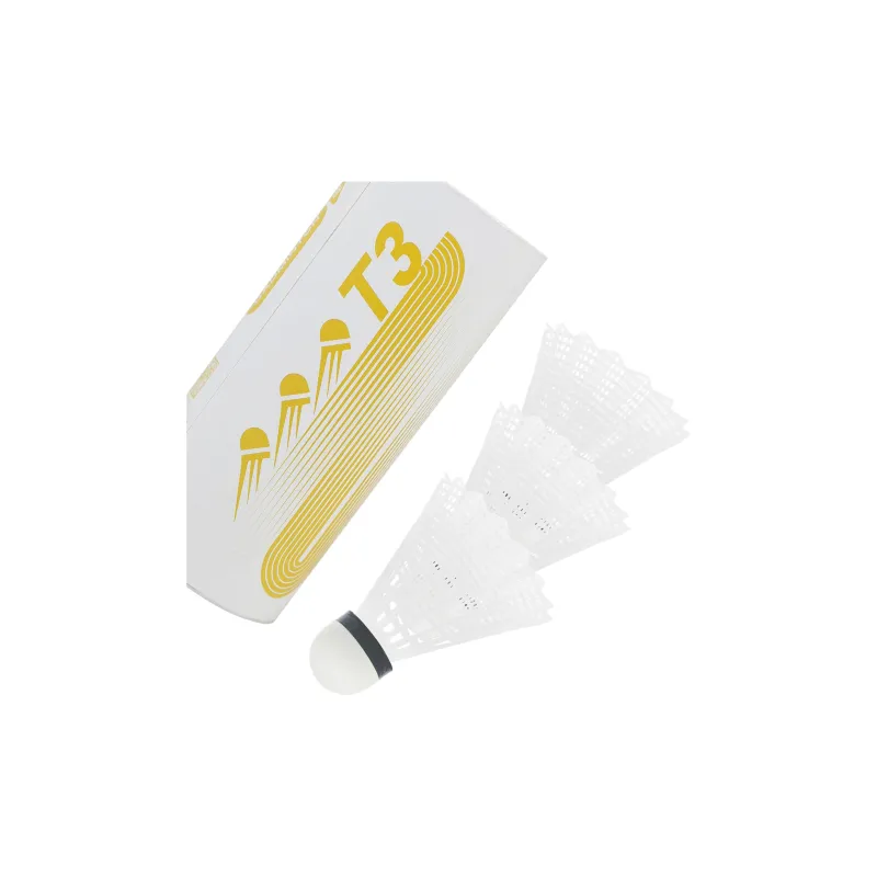 Kawasaki T3 Nylon Shuttlecock 3 Pack Nylon Shuttlecocks-3