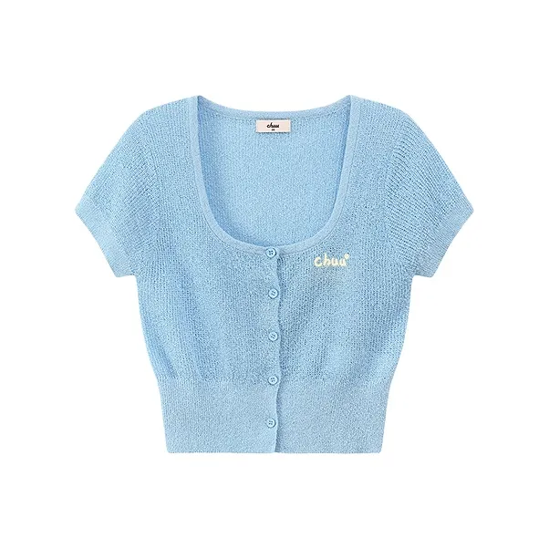 CHUU Knitwear Women's Baby Blue-0