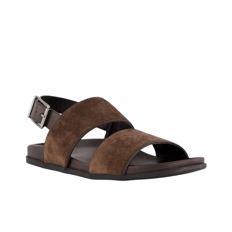 MANOLO BLAHNIK Golby One Strap Sandals Women's Brown-2